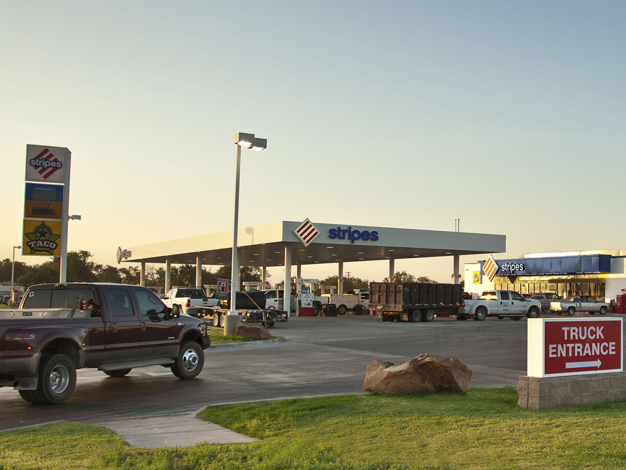 Stripes gas station and convenience store